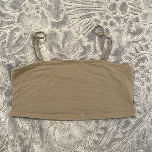 Sage green cropped cami (bundle only)